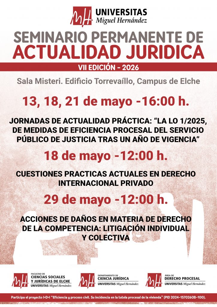VIII EDICIÓN 2025-2026 SEMINARIO PERMANENTE
